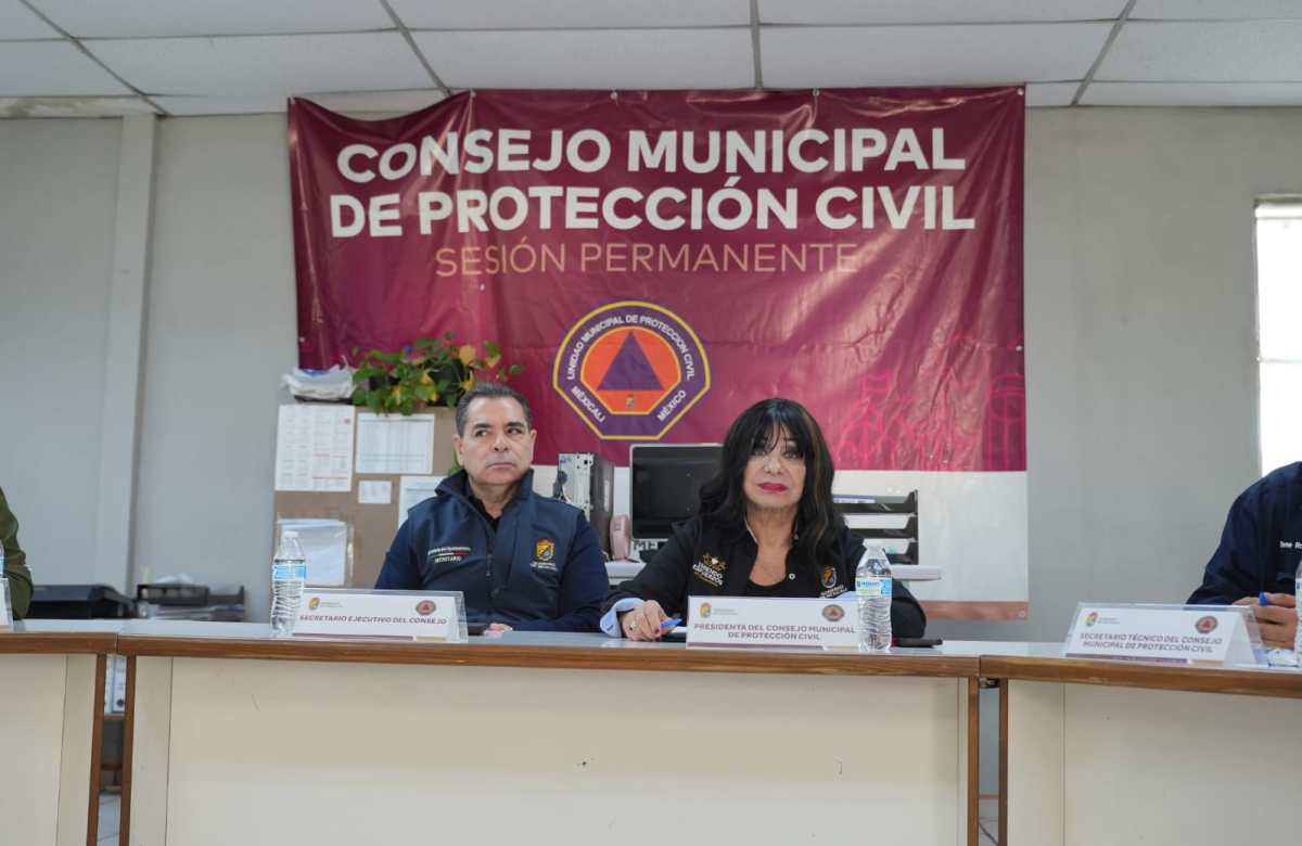 Sesiona Consejo Municipal de Protección Civil