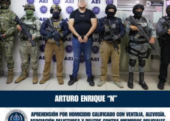Arrestan a El Nenuko ordenó asesinar a una agente estatal de BC