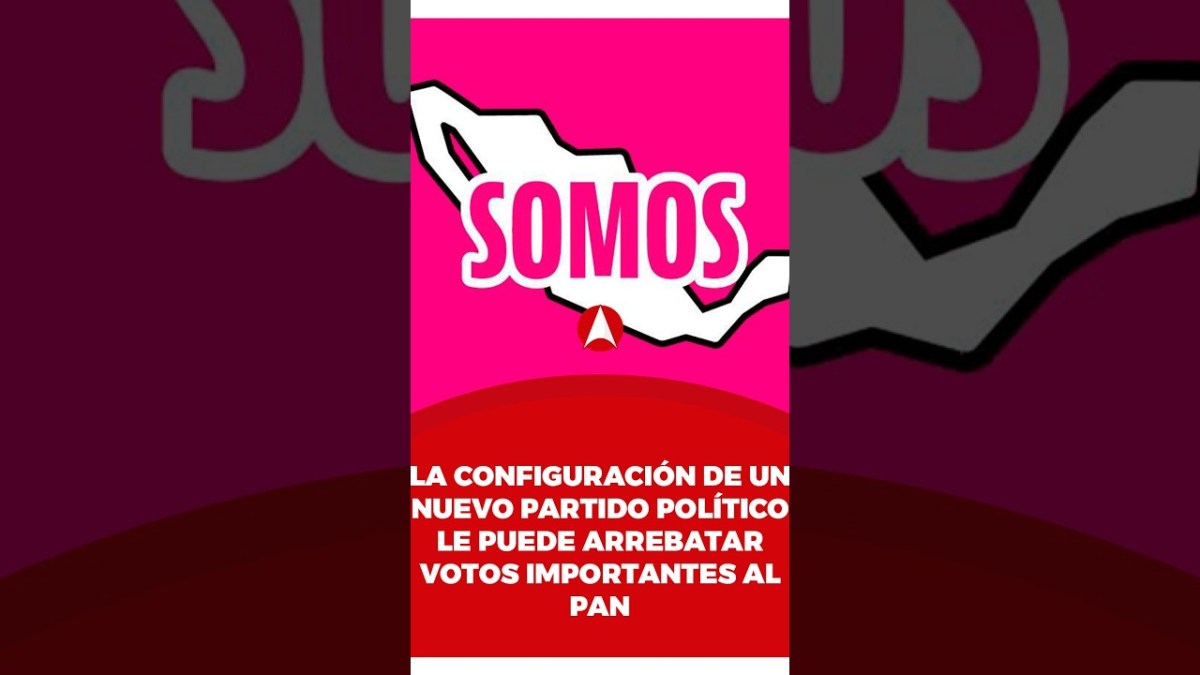 La configuración de un nuevo partido político le puede arrebatar votos importantes al PAN (video)