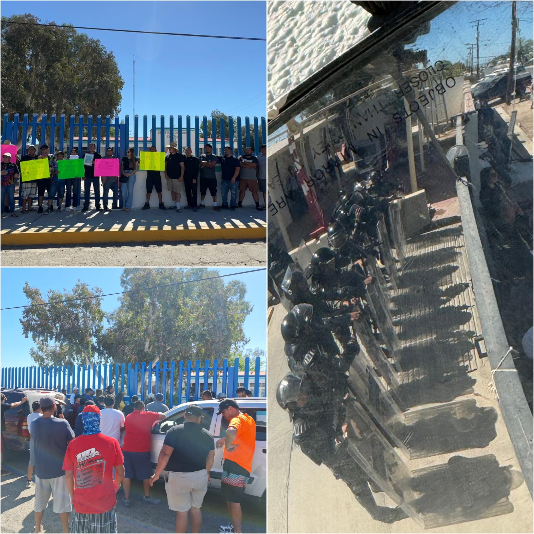 Protestan pescadores de San Felipe por persecucion de la Marina en zonas de captura