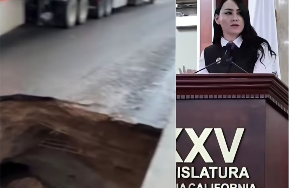 Tormenta Rachel agrava socavón en zona este de Tijuana: Yohana Gilvaja