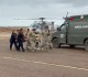 Rescate en helicóptero a familias de Ensenada  afectadas por las lluvias