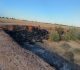 Denuncian basurero y quema clandestinas de llantas en el Valle de Mexicali
